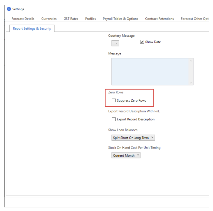 screenshot of Forecast 5